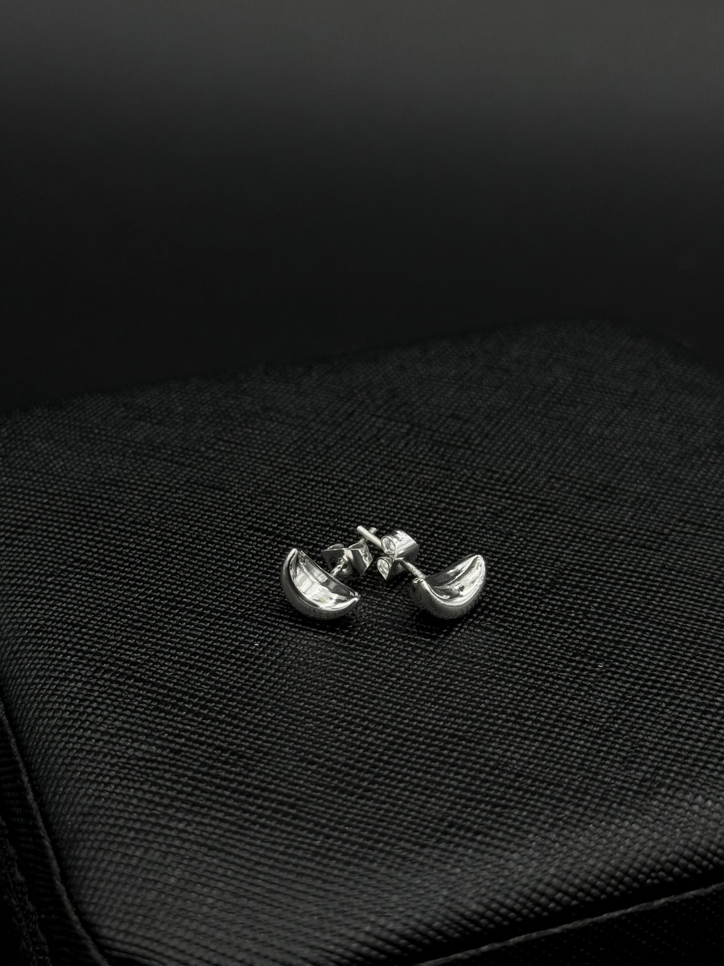 Aretes luna bombacho