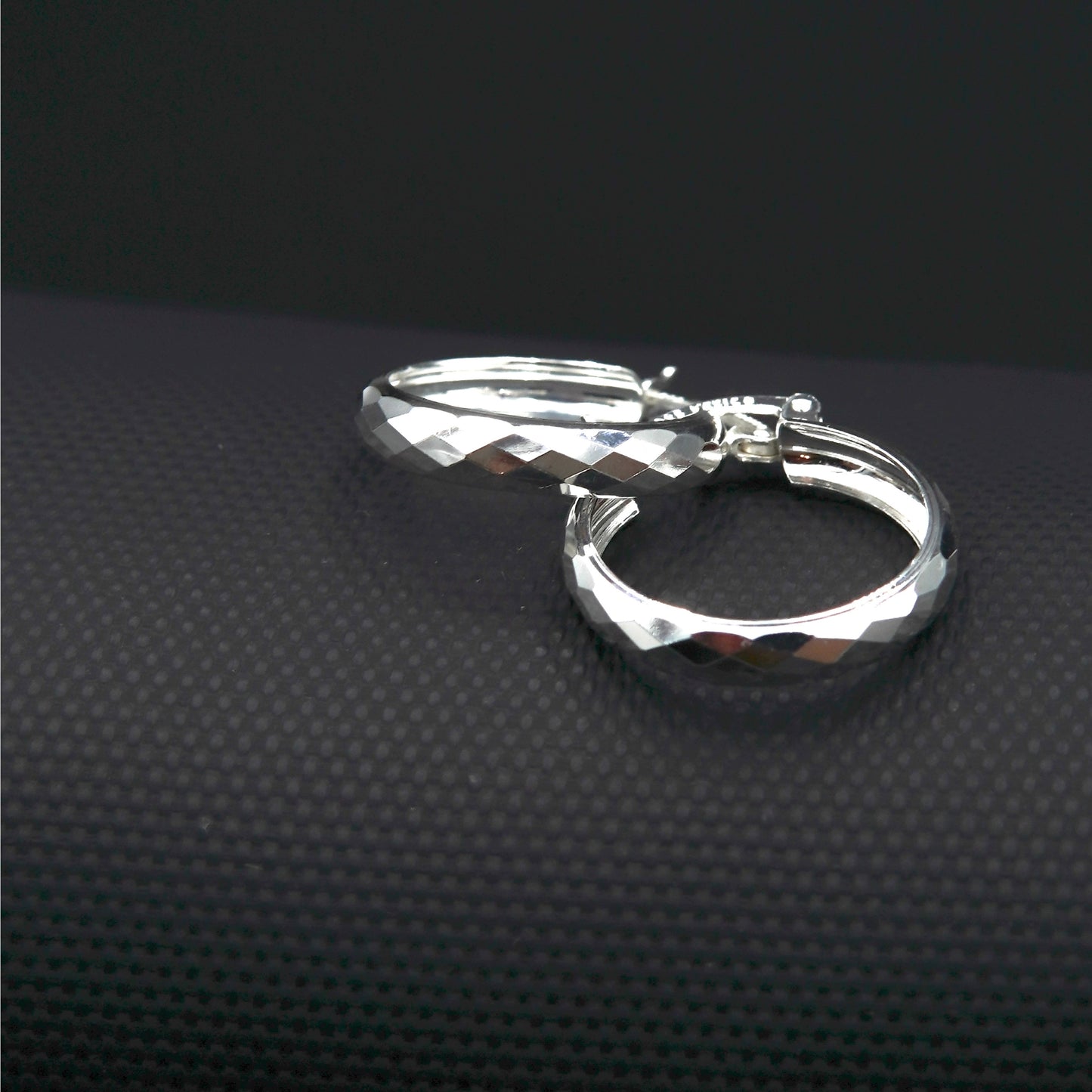 Arracadas diamantadas