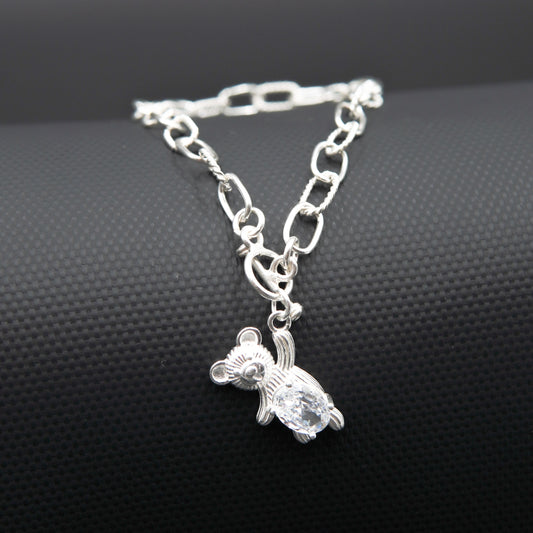 Pulsera Oso Colgante